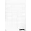 NOVOOO Flipchart-Block 400174559 ECF kariert 5x20 Blatt