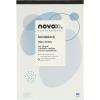 NOVOOO Notizblock recycling A4 694729 kariert 4mm, 70g 2x100 Blatt