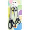 NOVOOO Scheren-Set Kreativ E-131190-Set 3-teilig, 10,4/14,8/20,8 cm