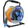 STEFFEN Kabelrolle Professional 50 00076 silber 50 m 3x T13, IP55