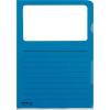KOLMA Sichthülle VISA Script A4 59.660.05 blau, Fenster 10 Stk.