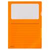 KOLMA Sichthülle VISA Script A4 59.660.12 orange, Fenster 10 Stk.