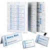 DURABLE Etiketten Badgemaker 146002 weiss, 61/122x210mm 20Bl./1St.