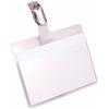 DURABLE Namensschild mit Clip 810619 transp., PVC, 60x90mm 25 pcs.