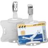 DURABLE Ausweishalter mit Clip 811819 transparent, 54x85mm 25 Stk.