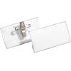 DURABLE Namensschild m. Kombiklemme 812119 transp.,acryl,40x75mm 25 Stk.