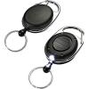 DURABLE Ausweishalter JOJO Style LED 819801 mit Ring schwarz