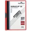 DURABLE Klemmhefter DURACLIP 30 220003 für 30 Blatt A4 rot