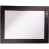 DURABLE Sichtfenster Duraframe 487001 schwarz, selbstklebend 2 Stk.