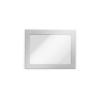 DURABLE Sichtfenster Duraframe 487023 silber, selbstklebend 2 Stk.