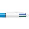 BIC Kugelschreiber 4 Colours 0.4mm 982866 mit Clip