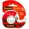 SCOTCH Magic Tape Crystal 19mmx25m 6-1925D kristallklar, auf Abroller