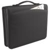 RIDOIDE Schreibmappe 310x380x60mm 750 30 mit RV, inkl. Block A4 schwarz