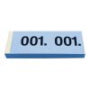 SIMPLEX Garderobenblock Nr. 1-100 13075 blau 100 Blatt