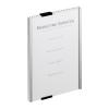 DURABLE Türschild Info Sign 480323 silber, aluminium 149x210.5mm