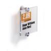 DURABLE Türschild Crystal Sign 482219 transparent, acryl 148x148mm