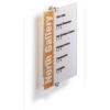 DURABLE Türschild Crystal Sign A4 482519 transparent, acryl 210x297mm