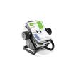 DURABLE Rollkartei VISIFIX FLIP 248101 schwarz, f.400 Karten 104x72mm