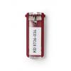 DURABLE Schlüsselanhänger KEY CLIP 195703 rot 6 Stück