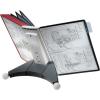DURABLE Displaysystem SHERPA Table 10 563200 rot/schwarz, 10 Sichttafeln A4