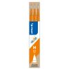 PILOT Mine FriXion Refill BLS-FR7-O-S3 orange, 3er Set