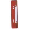 DURABLE Heftstreifen Flexi 150x34mm 690103 rot, Lochung 60/80mm 250 Stück