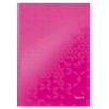 LEITZ Notizbuch WOW A4 46251023 liniert, 90g pink