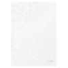 LEITZ Notizbuch WOW A4 46261001 kariert, 90g perl weiss