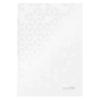 LEITZ Notizbuch WOW A5 46271001 liniert, 90g perl weiss