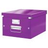 LEITZ Click&Store WOW Ablagebox M 60440062 violett 281x200x370mm