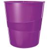 LEITZ Papierkorb WOW 15 Liter 52781062 violett