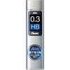 PENTEL Bleistiftmine AINSTEIN 0.3mm C273-HBO schwarz/15 Stück HB