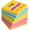 POST-IT Block Super Sticky Carnival 6546SSCAR 5-farbig, 6x90 Blatt 76x76mm