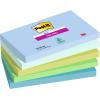 POST-IT Block Super Sticky Oasis 655-5SS-OAS 5-farbig, 6x90 Blatt 127x76m
