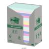 POST-IT Haftnotizen Recycling 127x76mm 655-1RPT 5-farbig, 16x100 Blatt