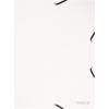 BIELLA Gummibandmappe A4 17840101U weiss, 355gm2 200 Bl.