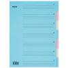BIELLA Fächermappe A4 32640700U Karton, farbig 7 Fächer