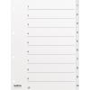 KOLMA Register KolmaFlex A4 18.114.16 weiss 1-10