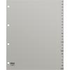 KOLMA Register KolmaFlex A4 XL 18.424.03 grau A-Z 24-teilig
