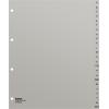 KOLMA Register LongLife A4+ 19.424.03 grau A-Z 24-teilig