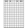 LANDRE Flipchart-Block 68x99cm 10050589 80g, kariert, recycl. 5x20 Bl.
