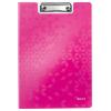 LEITZ Klemmmappe WOW A4 41990023 pink