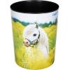LÄUFER Papierkorb 26662 Pferd im Rapsfeld 13lt