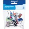 PELIKAN Foldback-Klammer 700306 assortiert 12 Stk.