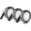 DYMO 3D-Prägeband 9mmx3m S0847730 schwarz 3 Stück