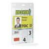 DURABLE Namensschild A6 852619 transparent 20 Stück