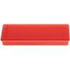 MAGNETOPLAN Rechteck-Magnethalter 16651406 rot 4 Stück