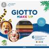 GIOTTO Schminkstifte Make-Up F474200 Basic Pencil 6 Stück