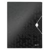 LEITZ Sammelbox WOW PP 4629-00-95 schwarz 250x330x37mm