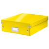 LEITZ Click&Store WOW Org.box M 6058-00-16 gelb 281x100x370mm